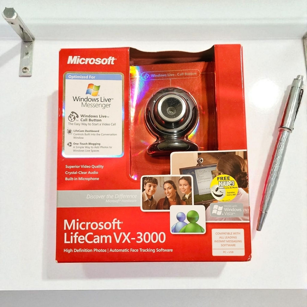 New Microsoft LifeCam VX-3000